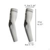 4 Pairs Sun Protection Arm Sleeves Compression for Football Work Outside