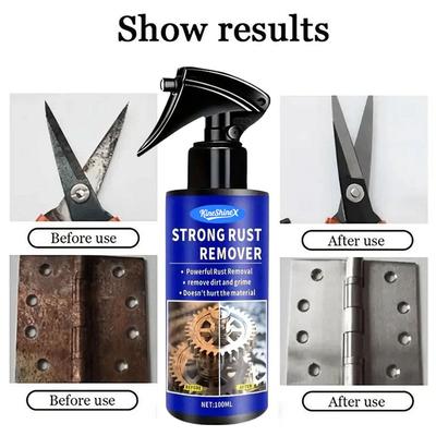 Auto Rostentferner Auto Auspuffrohr Entrosten Spray Schnell Auto Radnabe Pflege Reinigen Metall Eisen Pulver Fleckenentferner