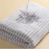 Extra Large Bath Towels 105x200cm - Super Absorbent Quick-Dry Microfiber with Contemporary Striped Design for Spa, Gym, Bathroom, Beach & Travel