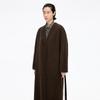 JNBY 2025 Winter Loose Straight Wool Blend Coat