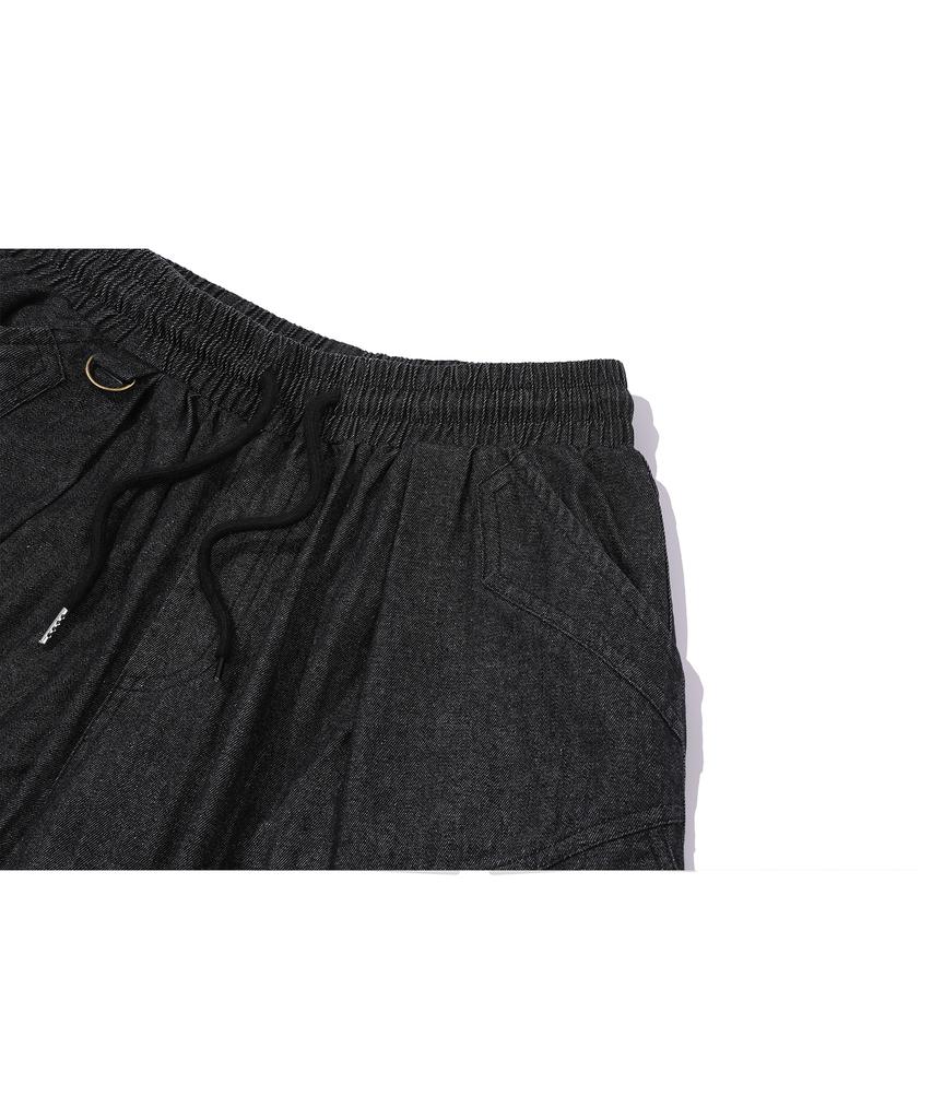 CPGN STUDIO Washed Balloon Cargo Denim Pants Black