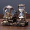 Nordic Modern Luxury Hourglass Timer: Creative Desktop Ornament for Office & Living Room Décor