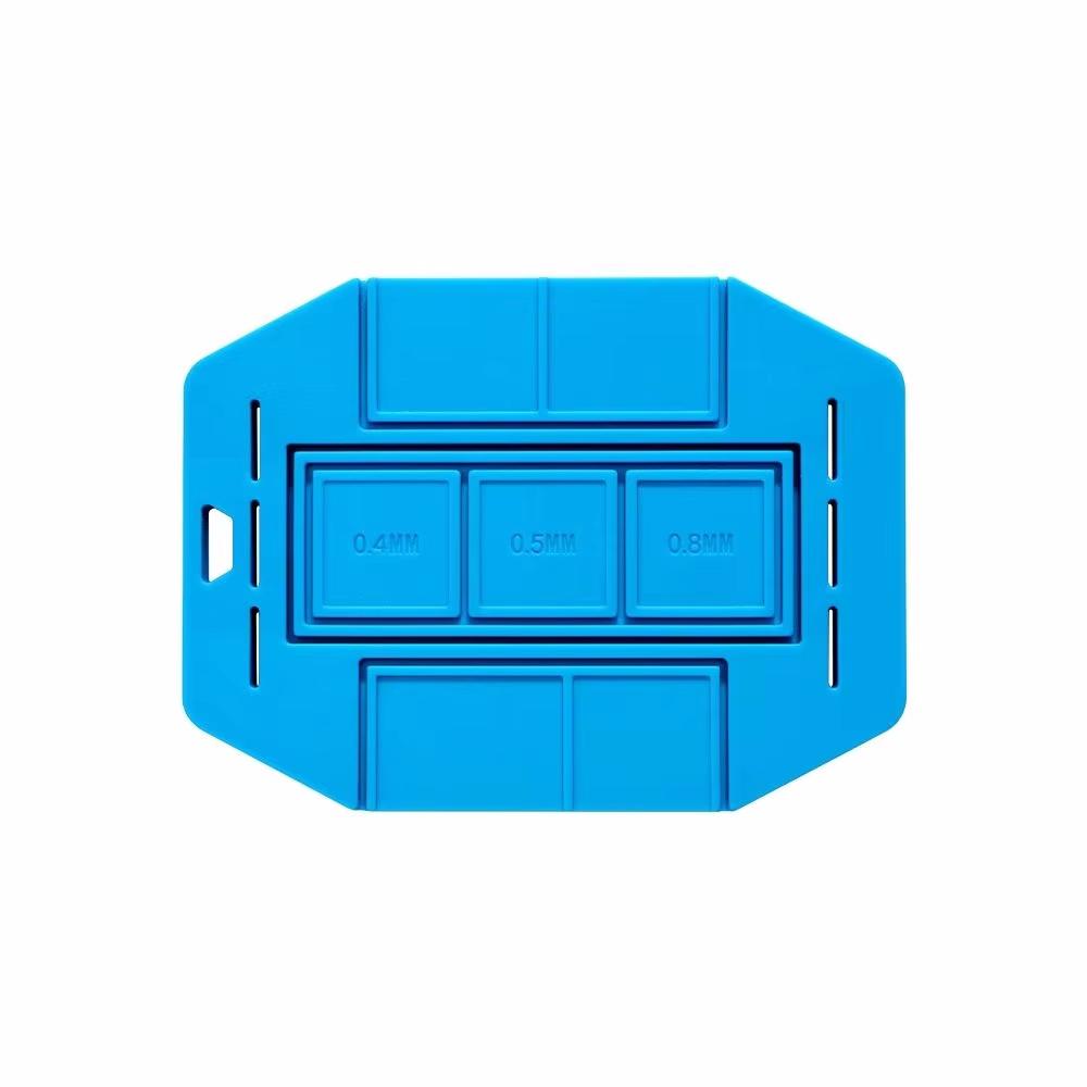 Tin-planting Arc Pad Mobile Phone Motherboard CPU NAND IC Chip BGA Reballing Resistant High Temperature Magnetic Repair Mat