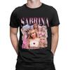 Men T-Shirt Sabrina Carpenters   Funny 100% Cotton Tee Shirt Short Sleeve  T Shirts Round Collar Tops Graphic