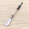 Shoe Horn Extendable Shoe Horn Stainless Steel Long Handle Retractable Shoehorn Ergonomic Adjustable Length Telescopic Shoehorn