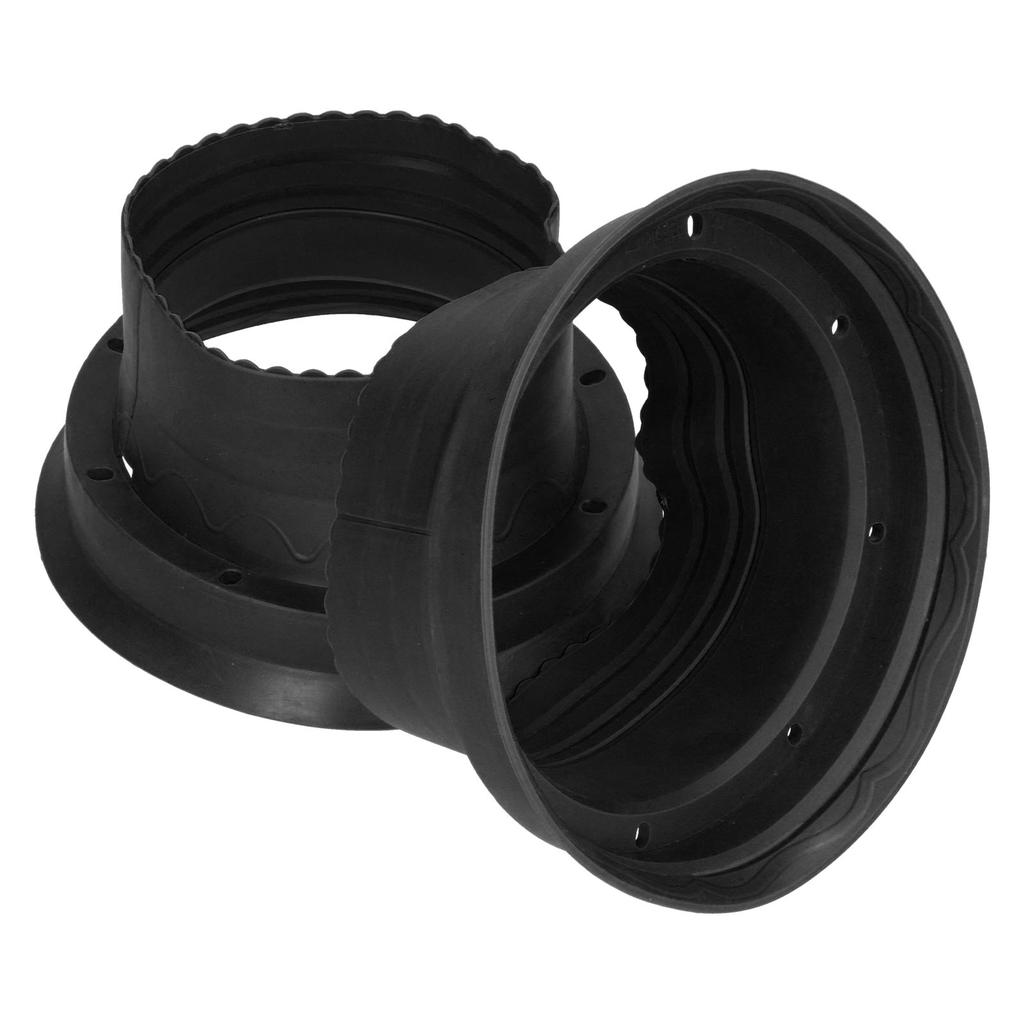 2pcs Audio Loud Speaker Waterproof Cover Mount Adapter Pad Insulation Silica Gel Protection Maintenance