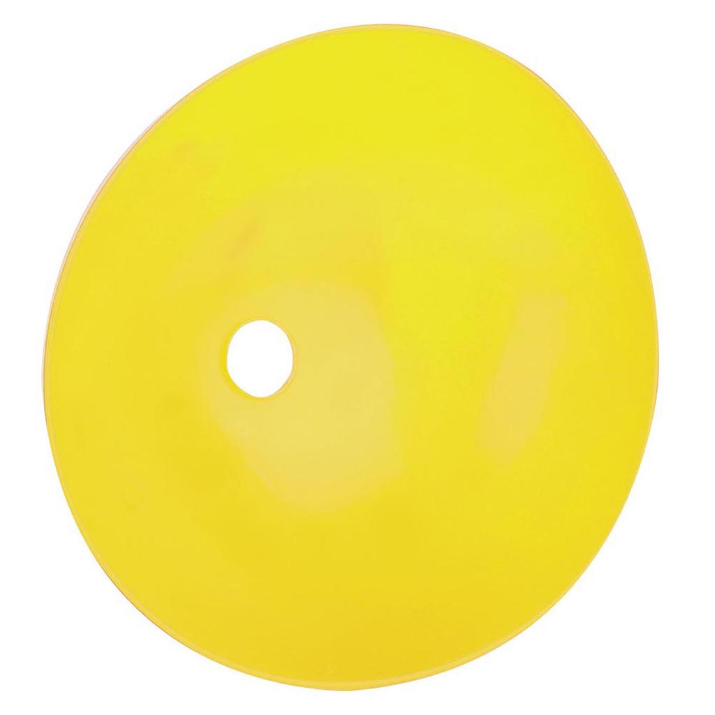 5pcs Soccer Training Cone Football Barriers Plastic Marker Holder Accessory (Yellow)