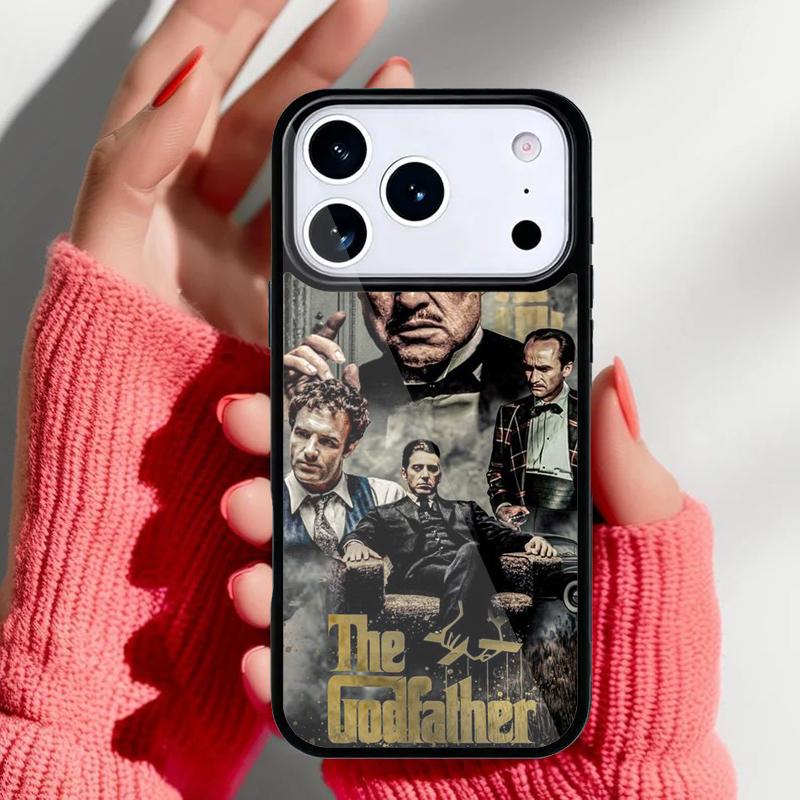 The Godfather Phone Case for iPhone 17 Air 16e 15 14 13 Pro Max Back Cover for 12 11 Pro Coque