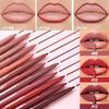 12-color Matte Lip Liner Waterproof Plumping Stain Lipstick Natural Nude Pink Lip Liner Professional Outline Lips Contour Makeup