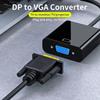 Male To Male DisplayPort To VGA Adapter Connecting Conversion HD Video Cable  Computer Projector
