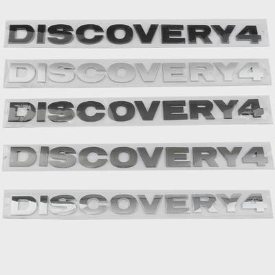 Auto ABS písmena kufru Logo Odznak Emblém Samolepka pro Land Rover Discovery 4 2010 2011 2012 2013 2014 2015 2016 Příslušenství