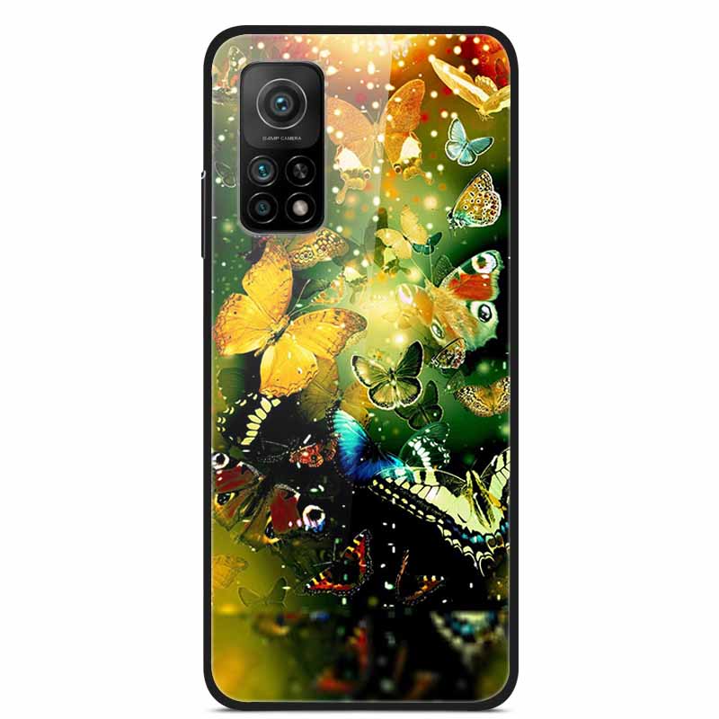 For Xiaomi Redmi Note 11 Case 11Pro 5G Tempered Glass Luxury Hard Back Cover For Xiaomi Redmi Note 11s Case Note11 Pro 5G Coque