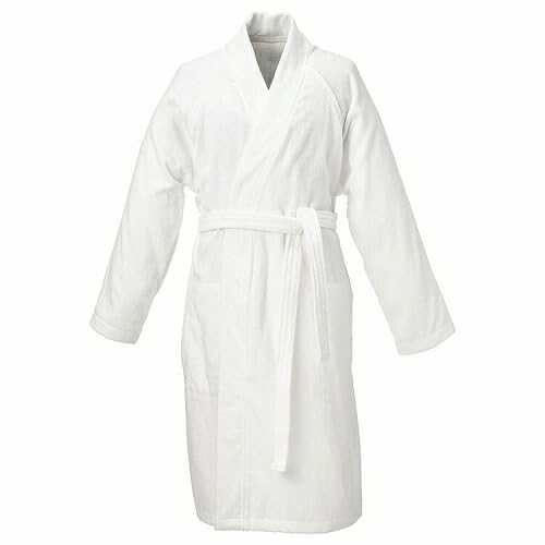 ROCKAN Bathrobe - White L/XL 703.920.33