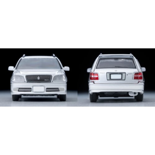 TOMYTEC Tomica Limited Vintage Neo 1/64 Scale LV-N355a Toyota Crown Estate Athlete V (Silver) 2001 Model, Finished Model, 333302