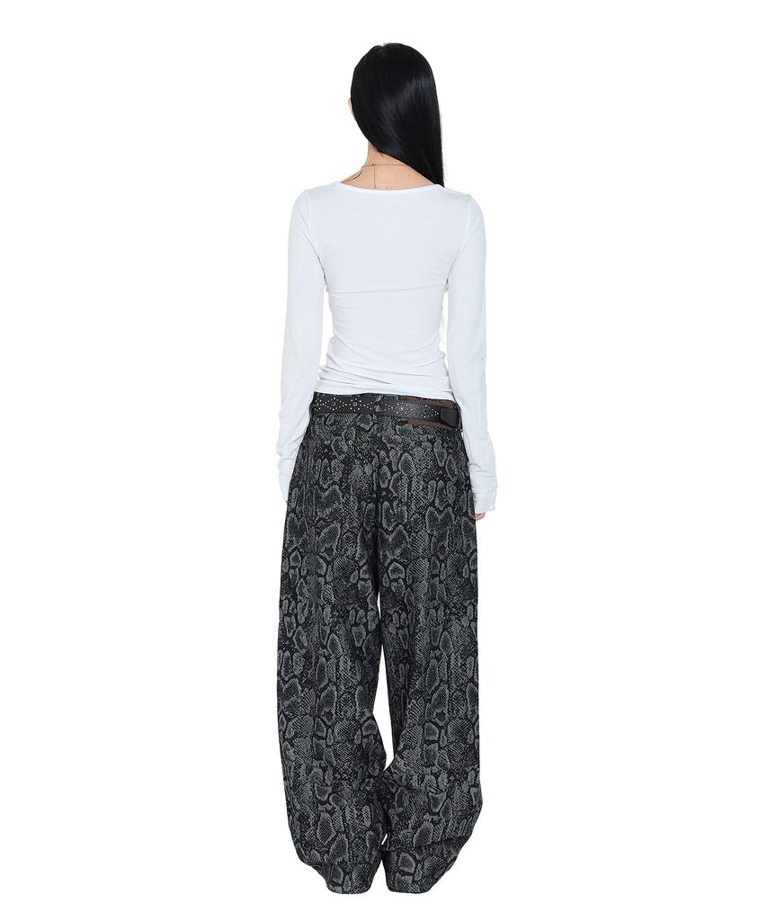 AAKAM Layered Long Sleeve (White)