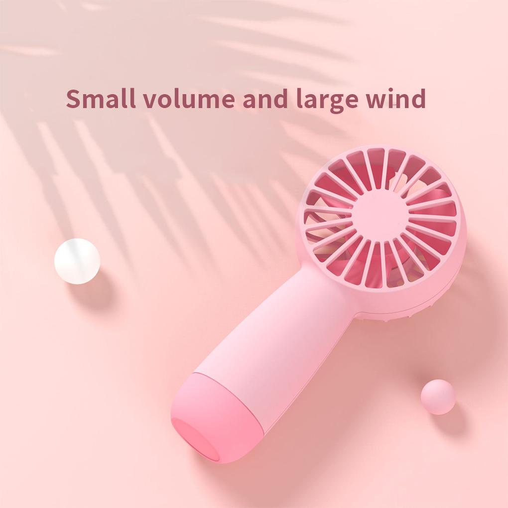 Fan Handheld Portable Rechargeable Mini Cooling Pocket Portable Outdoor Office Charging Travel Indoor Dormitory