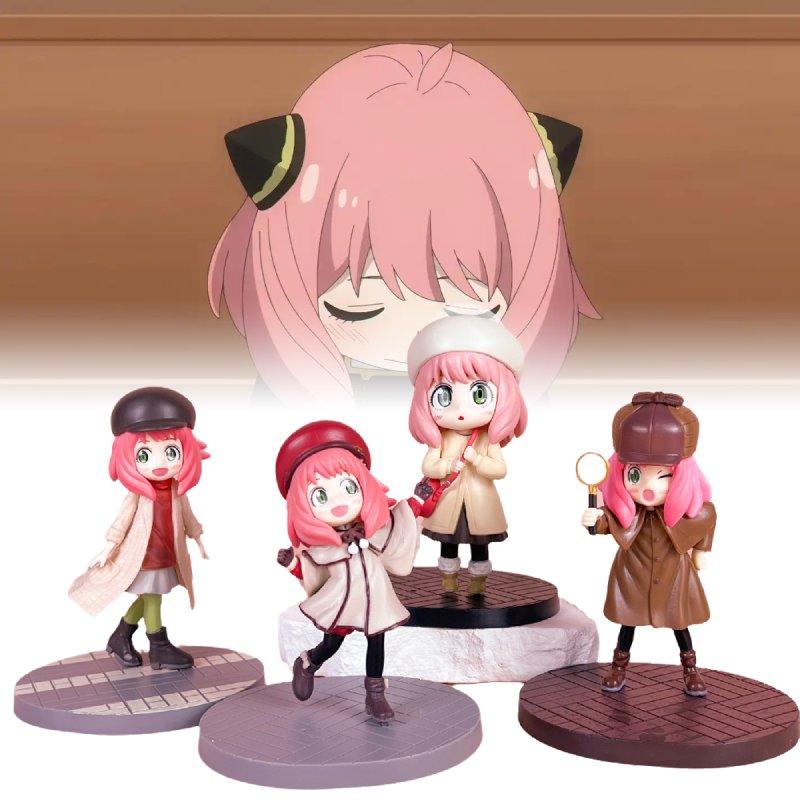 Anya Family Spy Forger Pvc Toy Model Desktop Decoration Children Christmas Gift