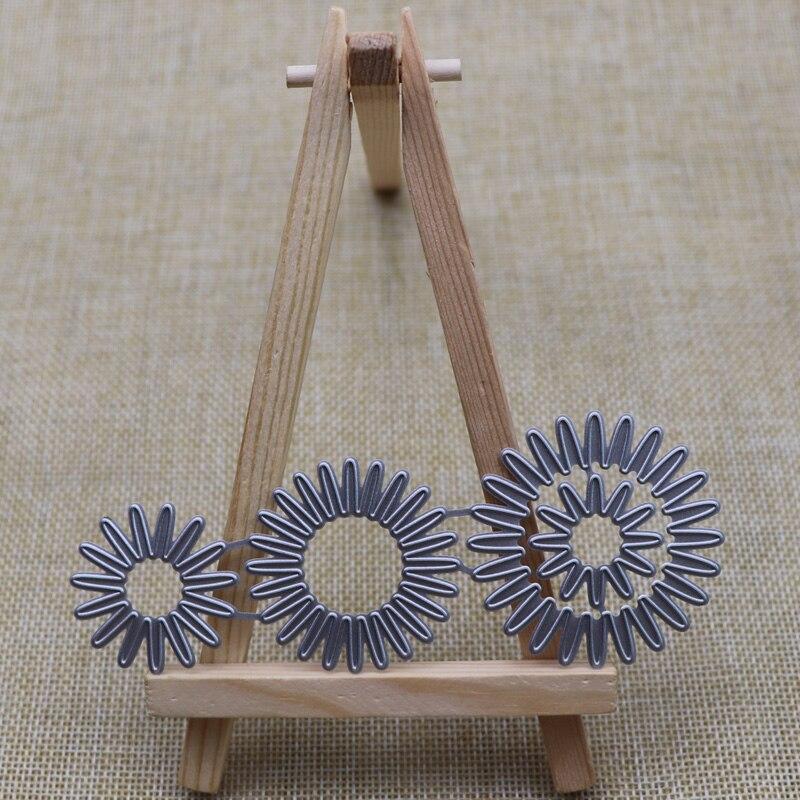Flower Bloom Set Metal Cutting Dies Stencils for DIY Scrapbooking Decor Embossing DIY Paper Cards