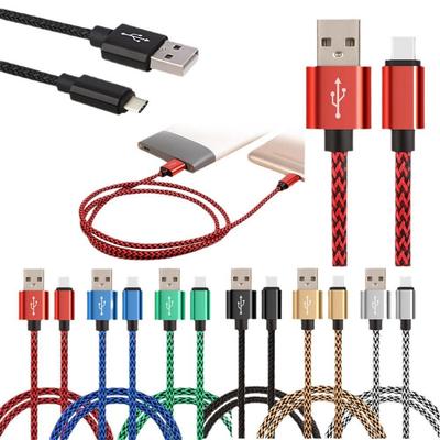 USB Charging Cable For Samsung Fast Data Twine Data C Cable Type Power USB Braided Cord E8R7