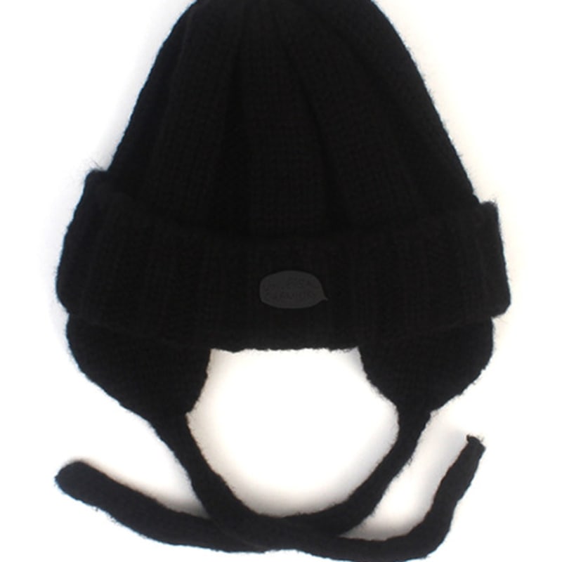 

Universal chemistry Bubble Black Earflap Beanie FREE