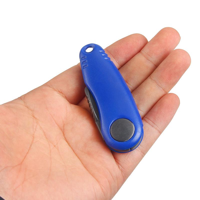 Compact Folding Scissors - Mini Badminton & Fishing Rod Accessory, Ideal for Outdoor Sports & Souvenirs