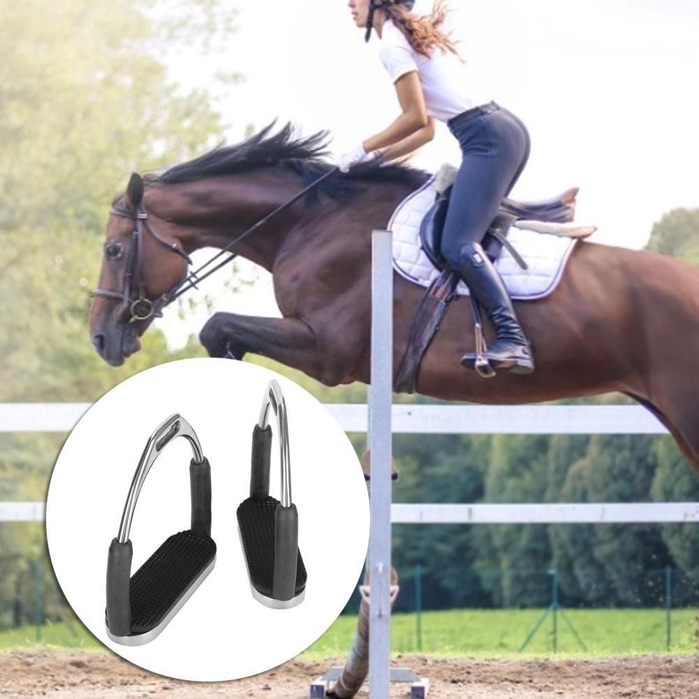 Horse Riding Stirrups Western Horse Saddle Tack Overshoe Western Cushioned Horse Stirrups
