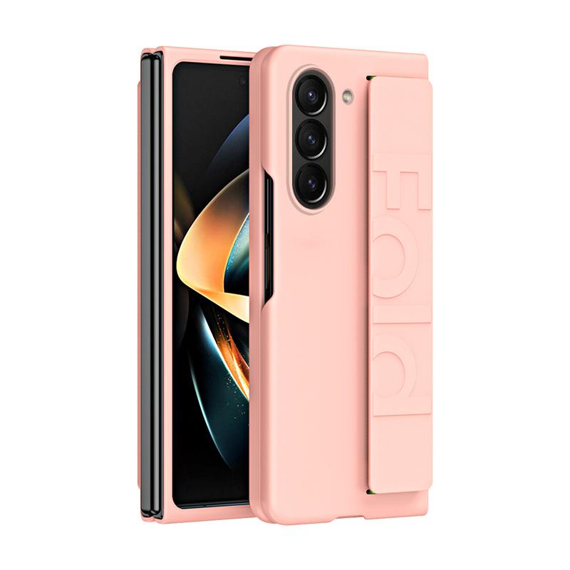 For Samsung Galaxy Z Fold 8 Ultra / 7 6 5 4 3 2 / Z Fold Special /W25 Case Luxury Ultra Thin Matte Wristband Folding Hard Cover