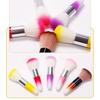 Gentle Nail Art Dust Brush Compact Ergonomic Handle For Efficient Manicure Cleaning And Multi Purpose Use