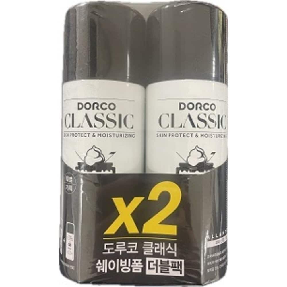 

Dorco Classic Shaving Foam 175ml * 2 packs