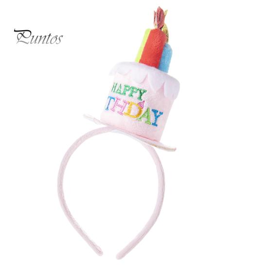 

Современный торт ручной работы, шляпа в форме свечи, обруч для волос, удобные детские принадлежности для дня рождения и праздника B