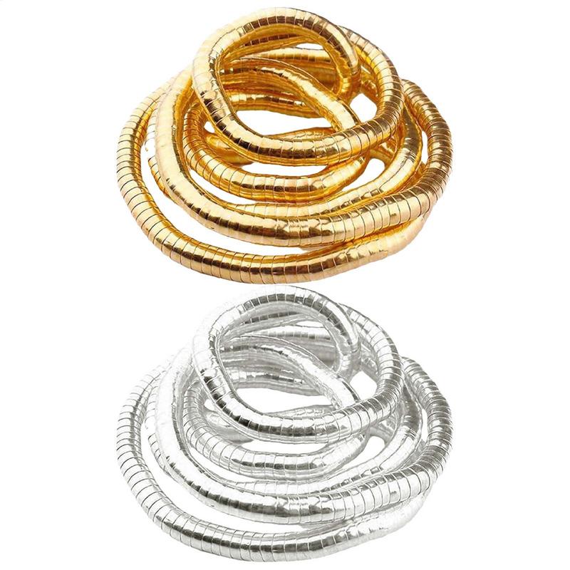 Bendable Snake Necklace Snake Chain Neck Wearing Bendable Necklace Costume Jewelry Cool Snake Accessories For Family Friends