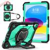 Rugged Armor Kids Case For iPad 10th Air 5 4 10.9 Air 11 13 10.2 8th 9th 9.7 Generation Tablet Stand Shockproof Cover