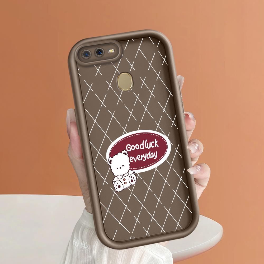 Coque de protection antichoc en silicone souple avec motif de dessin animé pour appareil photo OPPO Reno Realme OnePlus