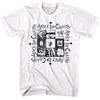 Alice In Chains Album Collection Unisex White T-shirt Size S-5XL Unisex T-Shirt