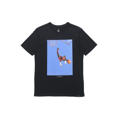 Air Slam Dunk Photo Print Sports Short Sleeve T-Shirt Men Tops Black 915935-010
