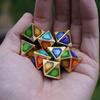 Genshin Impact Chinese Game Peripherals Seven Saints Summoning Dice Metal Model Collectible Desk Ornaments Creative Gifts Toy