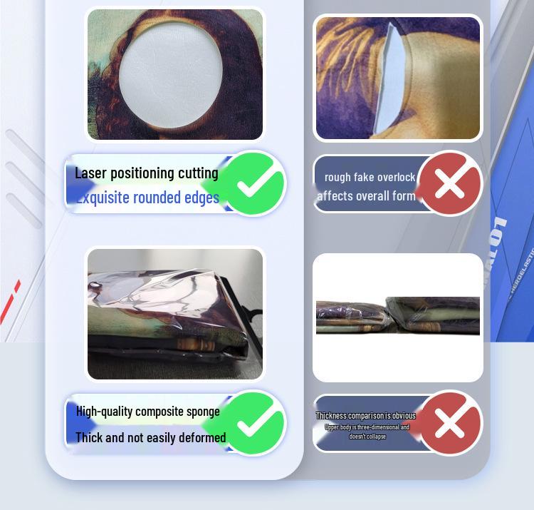 Kombinezon na imprezę Halloweenową Mona Lisa - Zabawny kostium parodia muralu