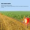 Animal Repellent USB Interface Charging Energy Saving Solar Powered Animal Repellent for Rabbit Fox Wild Pig
