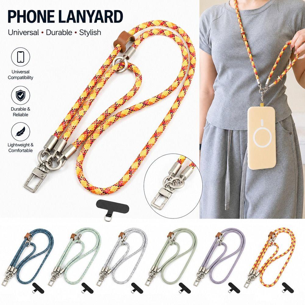 Anti-lost Mobile Phone Anti-lost Rope Adjustable Long Chain Neck Straps Outdoor Use