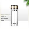 Double-Layer Borosilicate Glass Tea Tumbler with Infuser