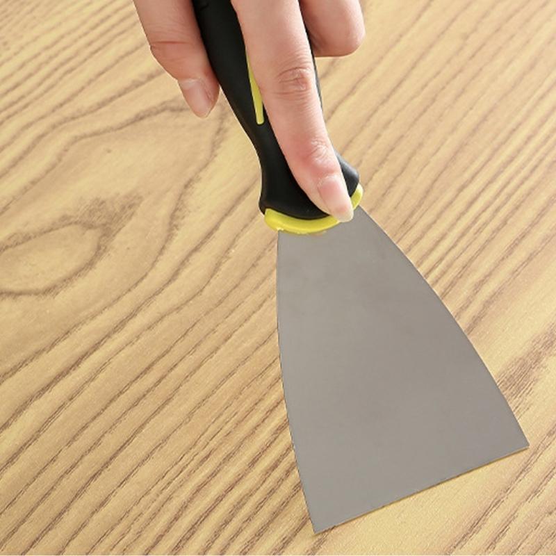 4Pcs Putty Cutter Putty Scraper Stainless Steel Painters Cutter Taping Cutter for Removing Caulk Painting Cleaning