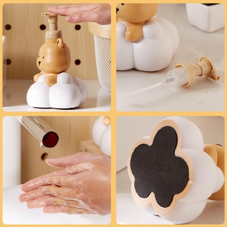 250/500ml Foaming Soap Dispenser with Gel and Hand Sanitizers Bottle