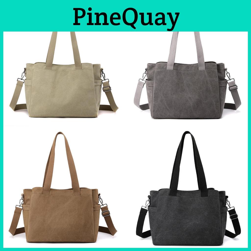 Canvas Tote Bag For Women With Large Capacity And Fashionable Design For Daily Use