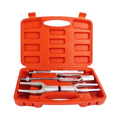 HFS(R) Ball Joint Separator 5-Piece Set: Disassembly Tool, Removal Tool, Fork Type, Alloy Steel, Tie Rod End Puller