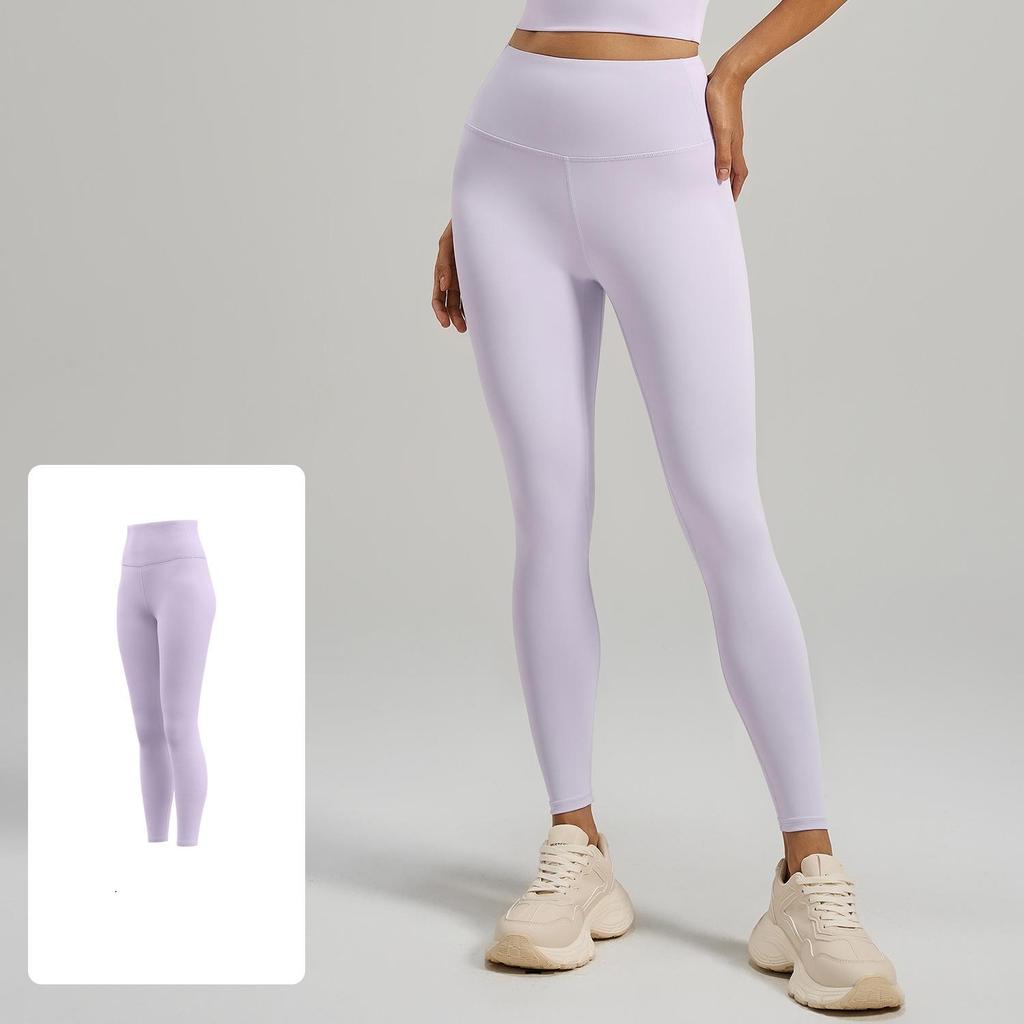 Leggings da donna a vita bassa aderenti a nove punti, pantaloni casual da yoga con sollevamento fianchi