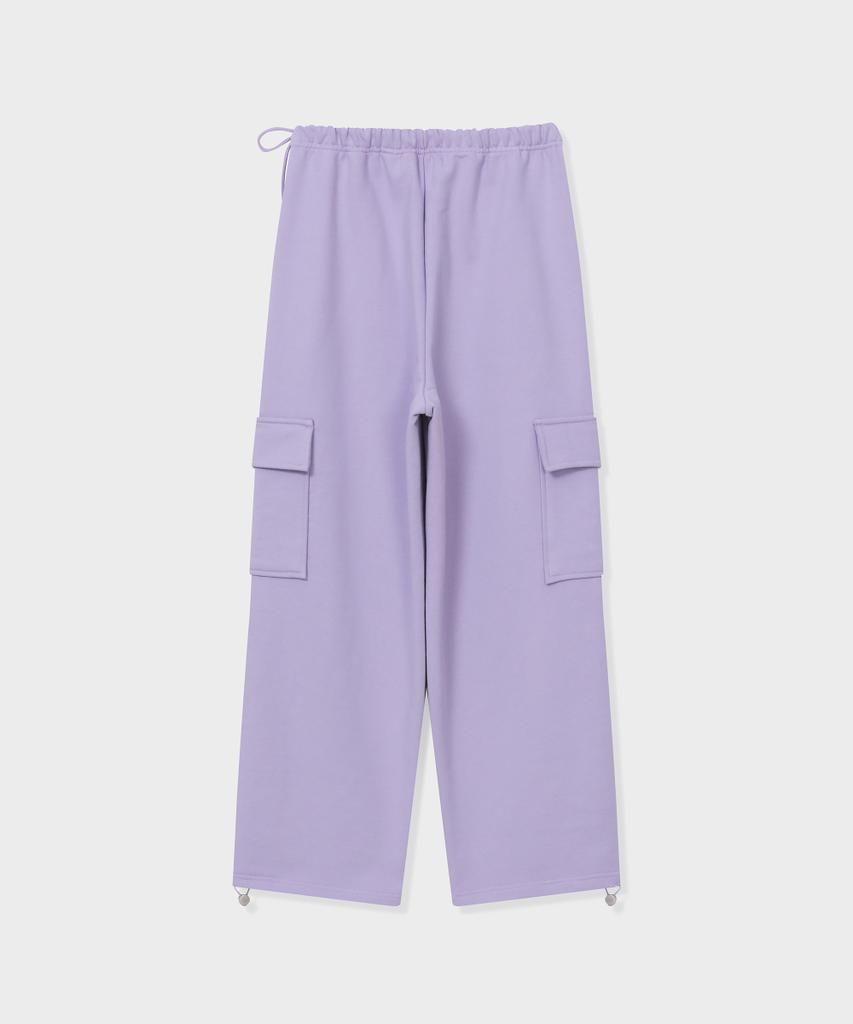 Geulleondeun Cargo Sweatpants (Lavender)