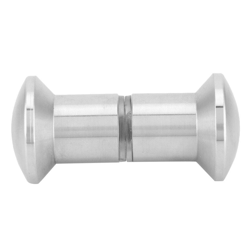Poignée de porte en verre en acier inoxydable, Poignée de porte de douche haute brillance, Poignée d'armoire, Poignée de meuble, Bouton de tiroir, Traitement brossé,