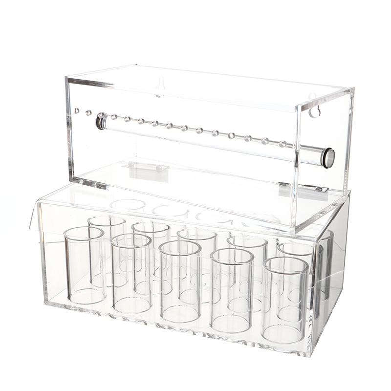 Dental Arcylic Dispenser Power Elastic Chain Storage Box Ligature Ties Placement Holder Organizer Dentist Lab Placer Case