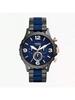 Nate Chronograph Blaues Zifferblatt Herrenuhr, Modell: JR1494