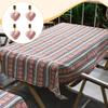 4 Heart Shaped Resin Tablecloth Clips, Non-Slip Decorative Holders for Patio, Party,